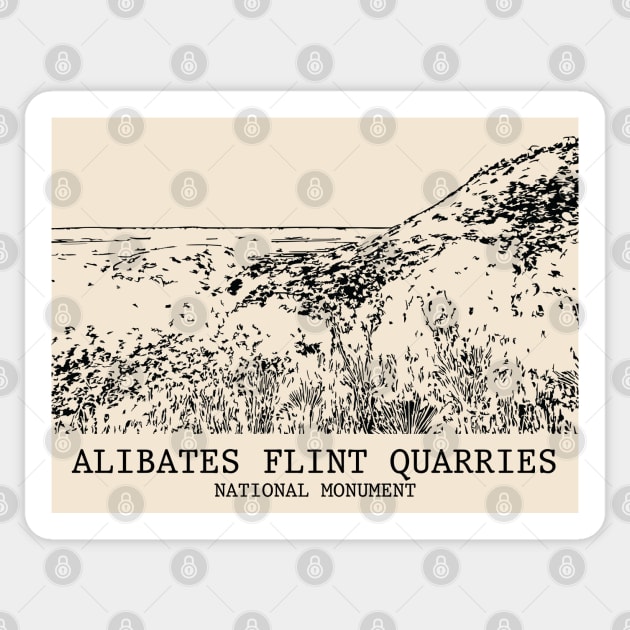 Alibates Flint Quarries National Monument Sticker by Lakeric